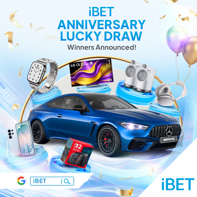 iBET Anniversary Celebration has concluded: Lucky Winners Officially Announced